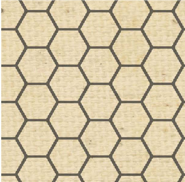 *BABHCN - Honeycomb Natural Paper  8 1/2 x 11