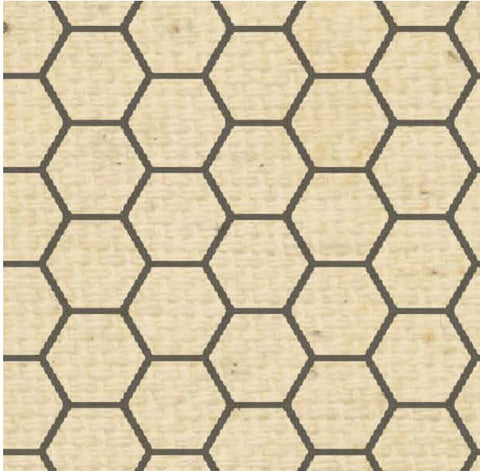 *BABHCN - Honeycomb Natural Paper  8 1/2 x 11