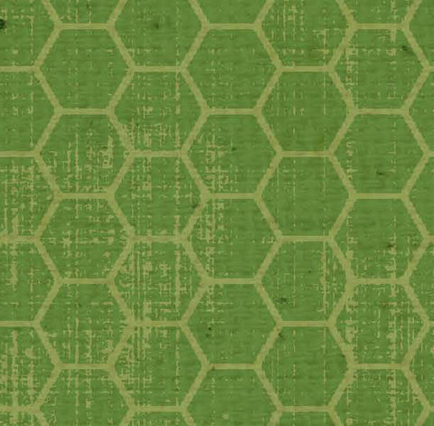 *BABHCLGD - Honeycomb Leafy Green Dark Paper  8 1/2 x 11