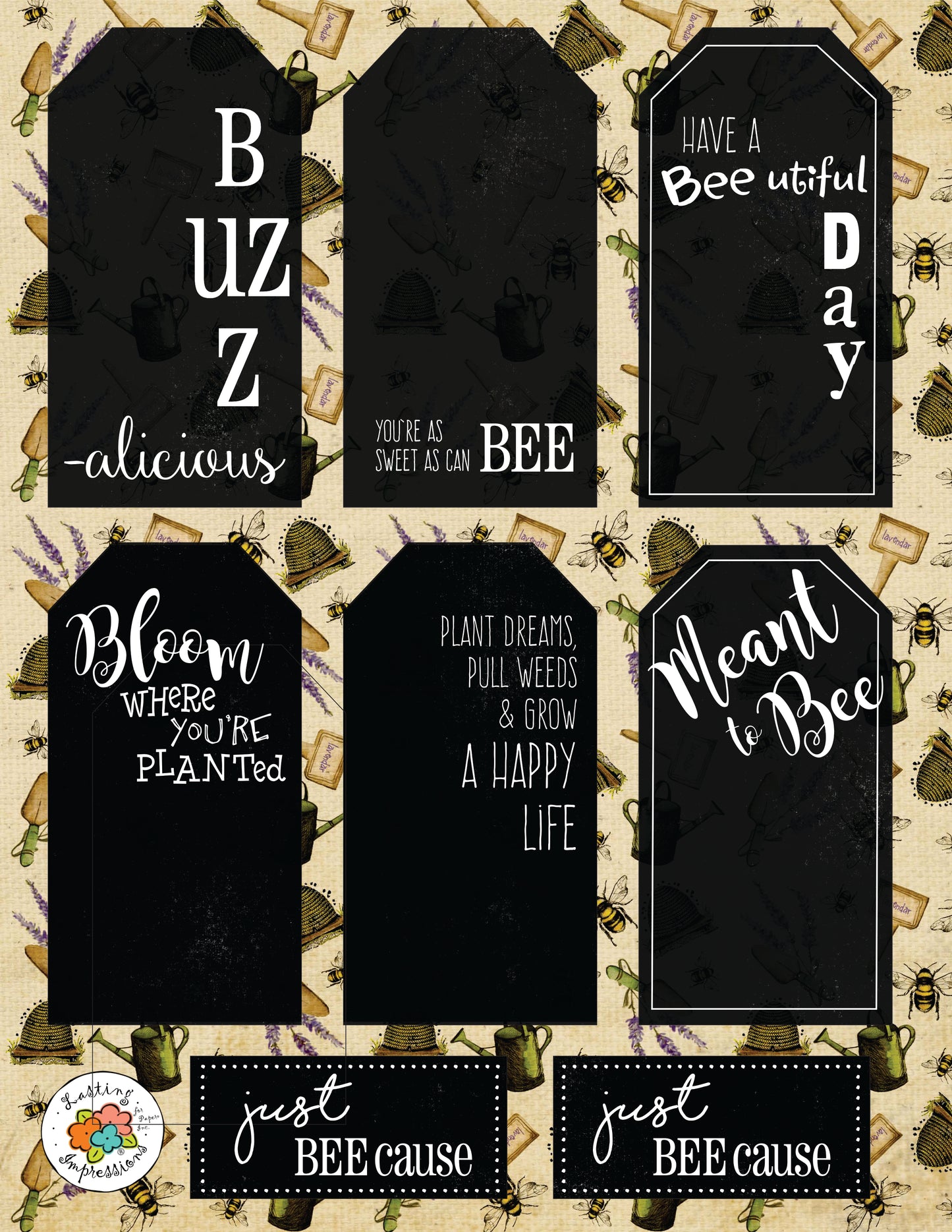 ITGT8 - In The Garden Tags