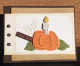 L9763 - Pumpkin with Candle