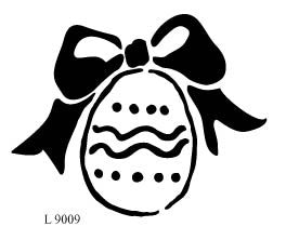 L9009 - Egg with Bow