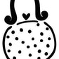 L9055  - Fancy Handled Purse