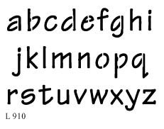 L910 - Print Alphabet-Lower