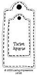 L9190  - Twist Apart Tags