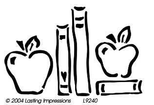 L9240  - Books with Apples