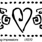 L9270 - Heart with Roses and Dots