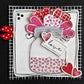 L9270 - Heart with Roses and Dots