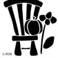 L9320 - CHAIR W/PUMPKIN
