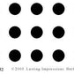 L9352 - LARGE STACKED DOTS