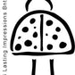 L9371- Tall Ladybug