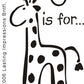 L9395- GIRAFFE