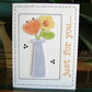 L9565- VASE W/BOUQUET