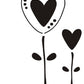 L9629 - HEART FLOWERS