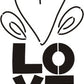 L9633 - LOVE W/ HEART