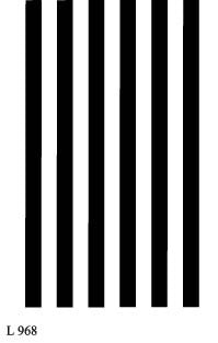 L968 - Bold Stripes - Vertical