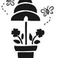 L976 - Beehive in Pot