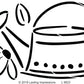 L9823- Watering Can with Flower