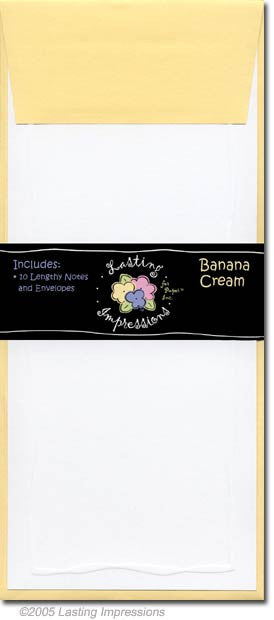 LENGTHY NOTES - BANANA CREAM
