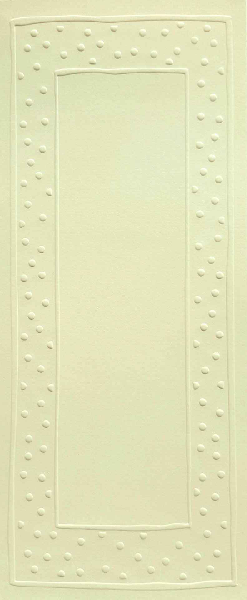Lengthy Notes - Lots of Dots Cream Notecards