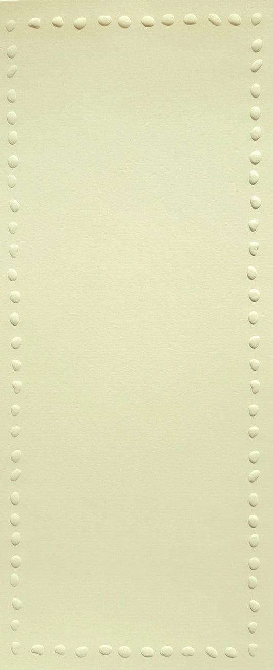 Lengthy Notes - Single Dots Cream Notecards