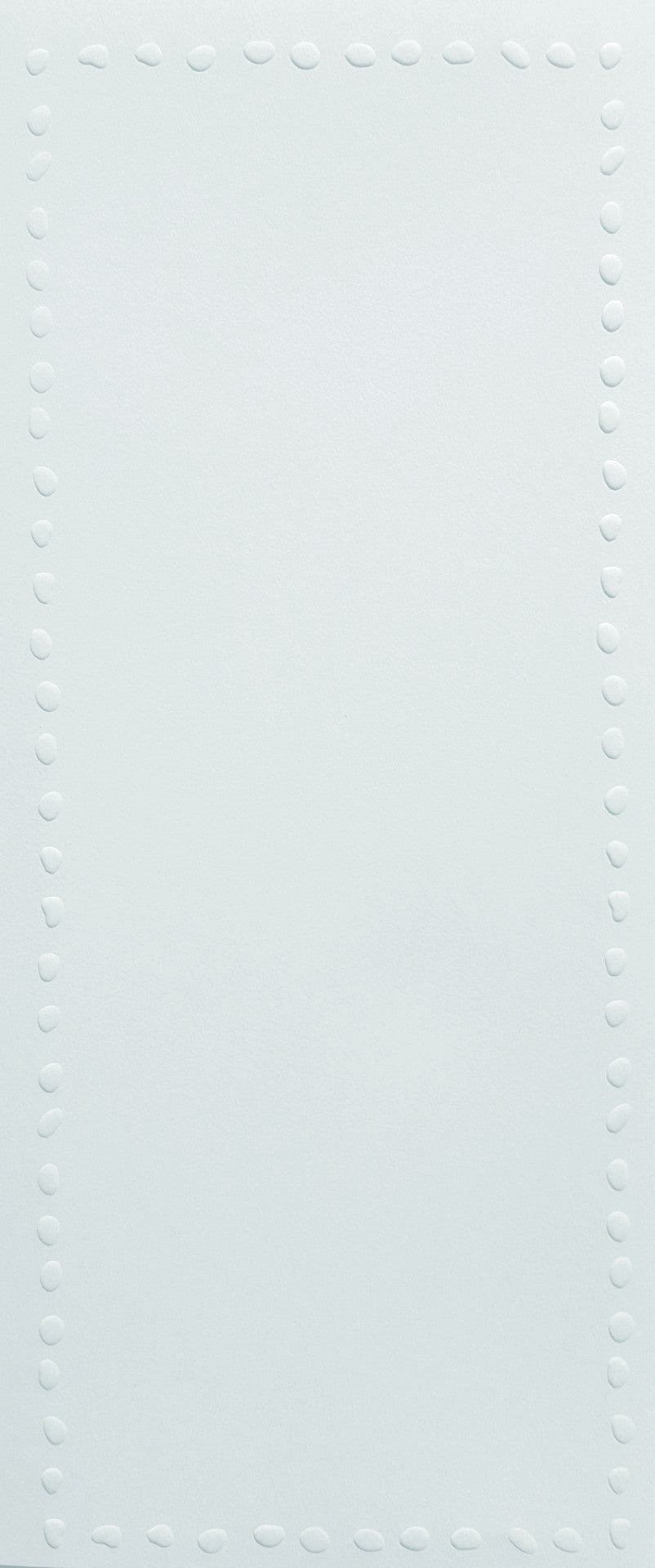 Lengthy Notes - Single Dots White Notecards