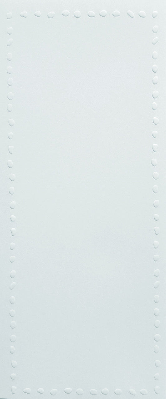 Lengthy Notes - Single Dots White Notecards
