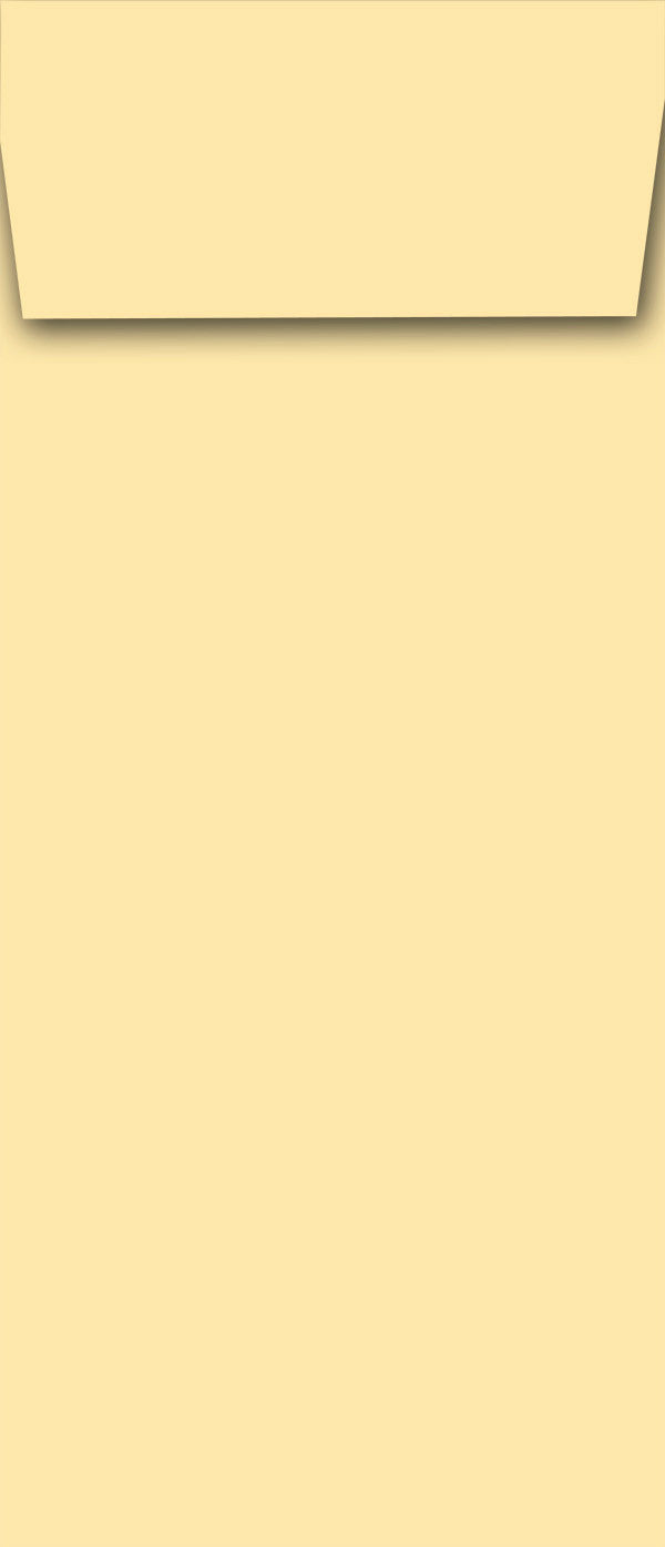 Lengthy Notes - Banana Cream Envelopes
