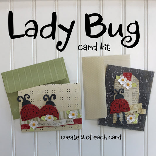 Lady Bug Card Kit