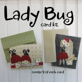 *Lady Bug Card Kit