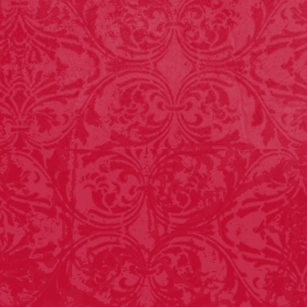 LBRDM8 - Ladybug Red Damask 8 1/2 x 11 - One Sheet