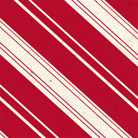 *LBRDS8 - Ladybug Red Diagonal Stripes 8 1/2 x 11 - One Sheet