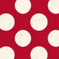 LBR - Ladybug Red Large Polka Dots 8 1/2 x 11 - One Sheet