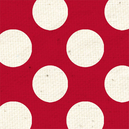LBR - Ladybug Red Large Polka Dots 8 1/2 x 11 - One Sheet