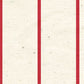 LBR - Ladybug Red Linen Vintage Stripes 8 1/2 x 11 - One Sheet