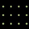 LPLD81 - Lamp Post Limeade Dots 8 1/2 x 11 - One Sheet