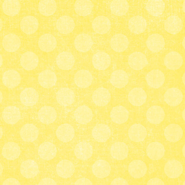 *LYCD8 - Lemonade Yellow Chalky Dots 8 1/2 x 11 - One Sheet