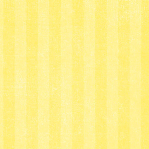 *LYCS8 - Lemonade Yellow Chalky Stripes 8 1/2 x 11 - One Sheet