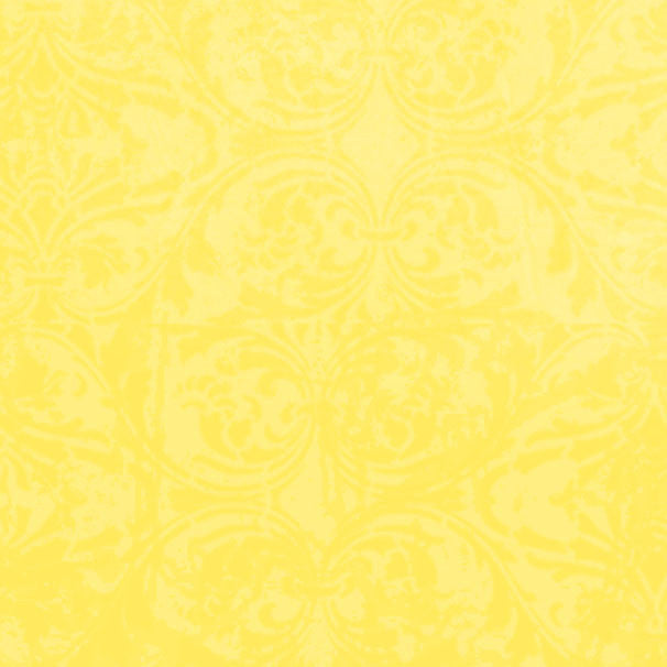 LYDM8 - Lemonade Yellow Damask 8 1/2 x 11 - One Sheet