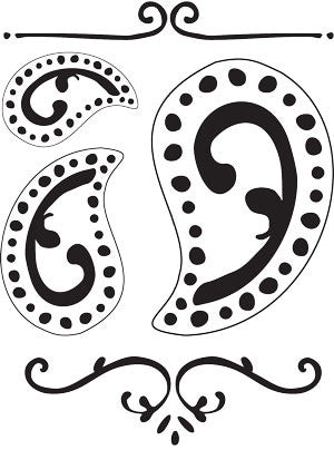 M18- PAISLEY MONOGRAM