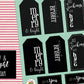 Merry & Bright Tags -Seafoam