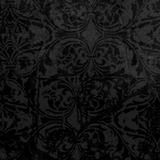 MSBDM8 - Midnight Sky Black Damask 8 1/2 x 11 - One Sheet