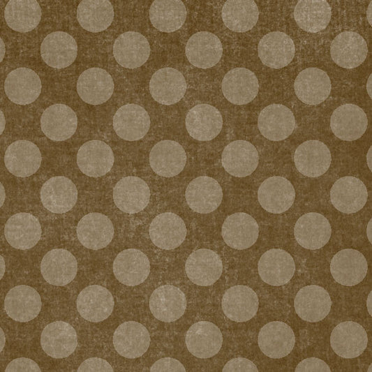 MPBCD8 - Mud Pie Brown Chalky Dots 8 1/2 x 11 - One Sheet