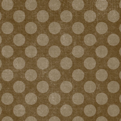 *MPBCD8 - Mud Pie Brown Chalky Dots 8 1/2 x 11 - One Sheet