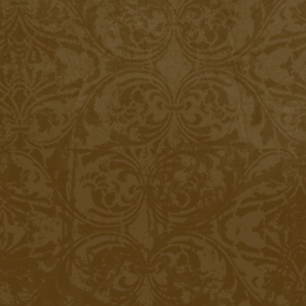 MPBDM8 - Mud Pie Brown Damask 8 1/2 x 11 - One Sheet