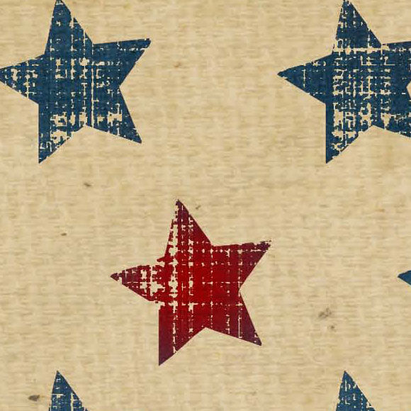 OGTSMS8 - Old Glory Tea Stained Multi Stars