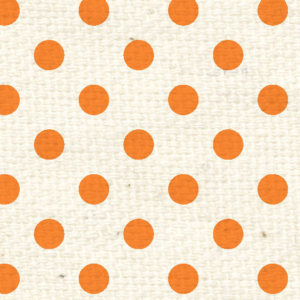 OPRPD8 Orange Poppy Reverse Polka Dots 8 1/2 x 11