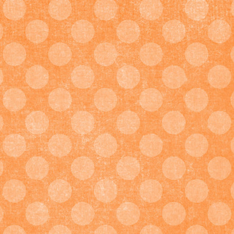 *OFCD8 - Orange Fizz Chalky Dots 8 1/2 x 11 - One Sheet