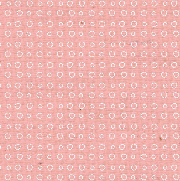PGDD8  Pink Geranium Doodle Dots Paper  8 1/2