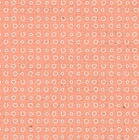 *PNCDD8  Peaches 'n Cream Doodle Dots Paper  8 1/2 x 11